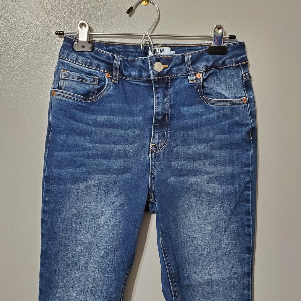 Refuge Miami High Rise Skinny Womens Jeans Dark Wash Size 3 - Picture 2 of 7
